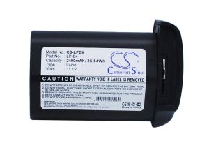 Батерия за камера CANON LPE4  LiIon 11.1V 2400mAh  Cameron Sino