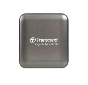 Твърд диск Transcend 2TB, External SSD, ESD420C, USB 20Gbps, Type C, Magsafe, Iron Gray