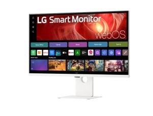 Монитор LG 37U730SA-W, 37" Smart  webOS 4K, IPS AG, DCI-P3 90%, 5ms, 300 cd/m2, 1000:1, 3840x2160, HDR 10, USB Type-C, PD 65W,  AirPlay 2, HDMI, LG Switch, Reader Mode, Tilt/Swivel