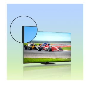 Телевизор Thomson Smart QLED Pro TV 55"; Google TV; 3840 x 2160 (4K UHD), DLED, 144 Hz, DVB-T/T2/C/S/S2, HDR10, Wi-Fi, Bluetooth, LAN, HDMI 4 (2.1), USB 2 (2.0) + 1 (3.0), Central Swivel Stand, Black