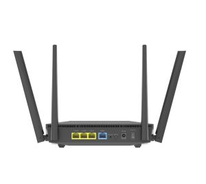 Рутер Asus Wireless Router, RT-AX52, Dual-Band, Dual-Core 1.3GHz CPU, 128MB/256MB, Gigabit, Instant Guard, Traditional QoS, VPN server/client, IPTV, OFDMA, Beamforming, AiMesh