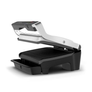 Барбекю Tefal GC750D30 Optigrill Elite, 600cm2 cooking surface, automatic cooking sensor, 12 automatic programs, 4 adjustable temp., cooking level indicator, non-stick die-cast alum. Plates