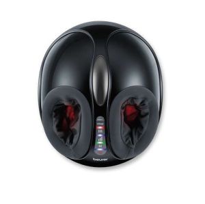 Масажор Beurer FM 90 Shiatsu foot massager;Shiatsu and air pressure massage; Heat function; 3 massage programmes; 3 intensity levels of air compression massage; shoe size 46; washable and removable cover