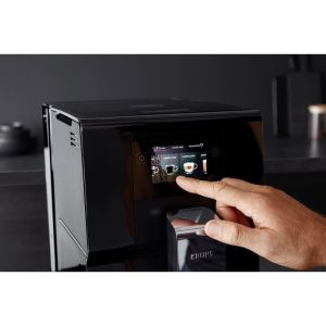 Кафеавтомат Krups EA873810, ESP intuition preference milk pot total, black