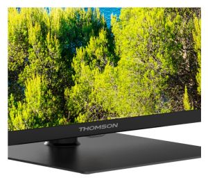 Телевизор Thomson Smart UHD TV 55"; Google TV; 3840 x 2160 (4K UHD), 4000:1, DLED, 60 Hz, DVB-T/T2/C/S/S2, HDR10, Wi-Fi, Bluetooth, LAN, HDMI 2 (2.0) + 2 (2.1), USB 2 (2.0) + 1 (3.0),Central Swivel Stand, Black