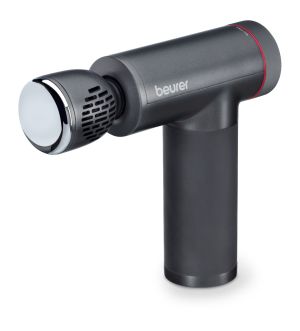 Масажор Beurer MG 195 Hot & Cold massage gun, 7 high-quality massage attachments, 9 intensity levels, Up to 4.5 h running time, LED display, Storage case