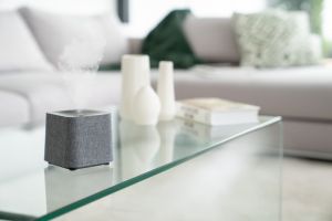 Ароматизатор Beurer LA 35 Aroma diffuser, Micro-fine ultrasonic atomisation, Two-level LED light, up to 20 m2, 12W, fabric cover, automatic switch-off