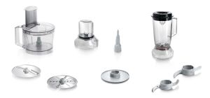 Кухненски робот Bosch MCM3501M, Food processor, MultiTalent 3, 800 W, add. Mixer attachment, Chopper, Grinder, Dough Tool, Black, Brushed stainless steel