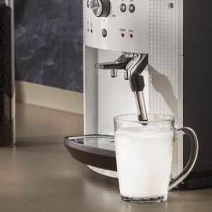 Кафеавтомат Krups EA810570, Espresseria Automatic Manual, Coffee machine, 1450W, 15 bar, white